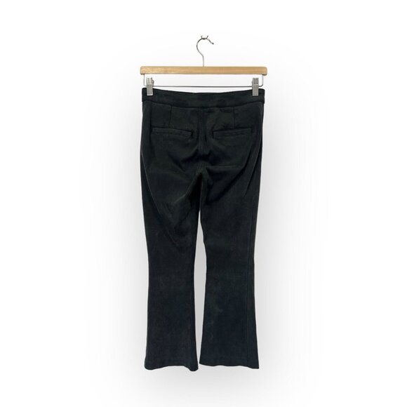Free People Kick Flare Cropped Pants Size 0 Dark Gray - Picture 2 of 7